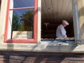 Artisanal and traditional swedish bakery with a baker in Skansen