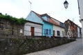 Artisans houses in Montreuil, Northern France