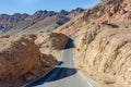 Artist drive in Death Valley National Park, California, USA