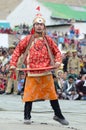Artist on Festival of Ladakh Heritage Royalty Free Stock Photo