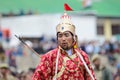 Artist on Festival of Ladakh Heritage Royalty Free Stock Photo