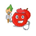 Artist fresh bayberry fruit in mascot basket