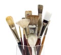 Artist Paint Brush Assortment Royalty Free Stock Photo