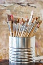 Artist Paint Brushes Royalty Free Stock Photo