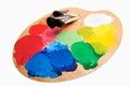 Artist Palette Royalty Free Stock Photo