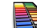 Artist pastels in box