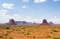 Artist Point - Monument Valley scenic panorama - Arizona, AZ Royalty Free Stock Photo