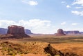 Artist Point - Monument Valley scenic panorama - Arizona, AZ Royalty Free Stock Photo