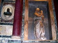 Artist Raphael`s Tomb in the Pantheon in Rome