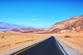 Artist`s Drive, Death Valley National Park, United States Royalty Free Stock Photo