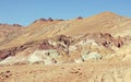 Artist's drive in Death valley national park, USA Royalty Free Stock Photo