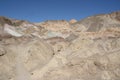 Artist's drive in Death valley national park, USA Royalty Free Stock Photo