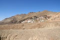 Artist's drive in Death valley national park, USA Royalty Free Stock Photo