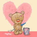 Artist Teddy Bear