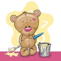 Artist Teddy Bear