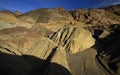 Artist's Drive Colorful Rocks, Death Valley Royalty Free Stock Photo