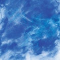 Indigo Blue Watercolor Background Royalty Free Stock Photo