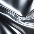 Artistic Abstract Silver Surface for Creative Projects Royalty Free Stock Photo