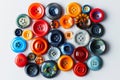 Artistic Array of Start Buttons