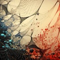 Fractal Spider Web: Abstract Art Inspired By Biomimicry And Lace Patterns