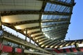 The artistic beauty of the roof of SEOUL WORLDCUP STADIUM, KOREA