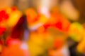 Artistic Blur Background Made Up of Red, Orange, White, Yellow