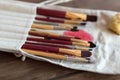 Artistic brushes, painter's tools for creativity Royalty Free Stock Photo
