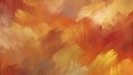 Warm Painted Canvas Texture with Expressive Brush Patterns Royalty Free Stock Photo
