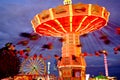 Artistic Carnival Ride Scene