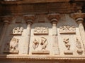 Artistic carvings Ramayan- Hazarama temple Humpi