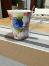 Artistic ceramic cup