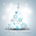 Artistic christmas tree Royalty Free Stock Photo