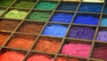 Artistic colors powders. Colorful texture background.