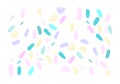 Artistic Confetti Pattern