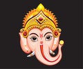 Artistic creative detailed lord ganesha