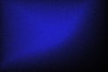 Abstract dark blue grain texture background with soft light gradient and subtle grainy noise effect Royalty Free Stock Photo