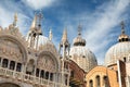 Basilica San Marco in detail-Venice Royalty Free Stock Photo