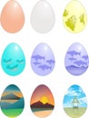 Artistic egg