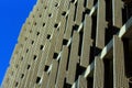 Artistic exterior facade of the Keeling apartment building, UCSD building exterior Royalty Free Stock Photo