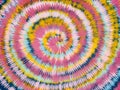 Fabric Tie Dye Striped Pattern Ink Background Bohemian Spiral. Hippie Dye Drawn Tiedye Swirl Shibori tie dye abstract batik