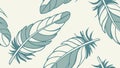 Artistic Feather Pattern Vector Background for Nature Themes, vector design Generative AI Royalty Free Stock Photo