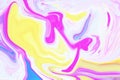 an artistic fusion of hues and geometry graphic illustration of liquid swirl marble pattern background vivid pastel tone color