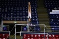 Artistic Gymnastics - Uneven bars Royalty Free Stock Photo