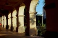 Artistic Hallway, Balboa Park, San Diego Royalty Free Stock Photo