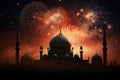 Artistic illustration marking the beginning of the Islamic year, Muharram