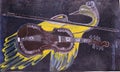 Violin Painting