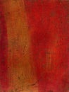 Artistic mixed media texture - red and gold