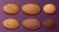 Artistic Nut Balls: Walnut Set On Dark Purple Background