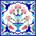 Artistic ottoman pattern series seventy one