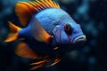 Artistic portrayal a stunning portrait capturing the beauty of fish